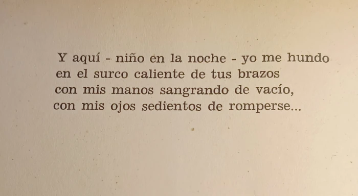 vacio poesía eugenio garcia amor
